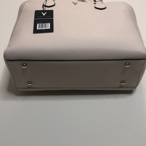 NWT Vanessa Williams lush large tote bag off white - Picture 4 of 12